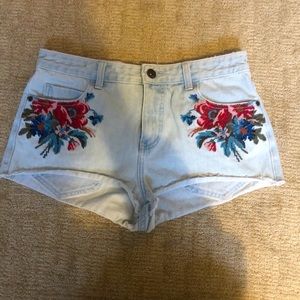 Jean shorts